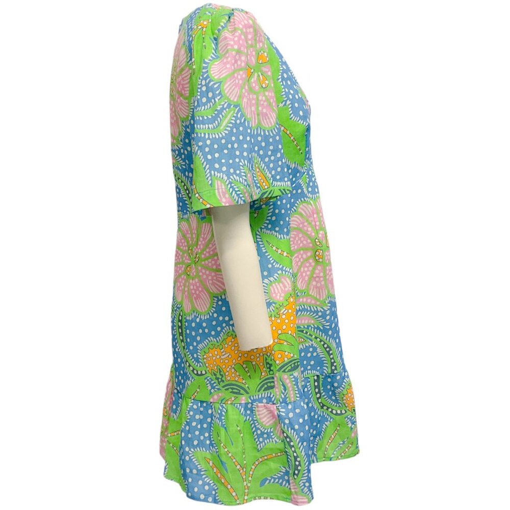 Rhode Blue Multi Marianna Dress - Picture 2 of 4